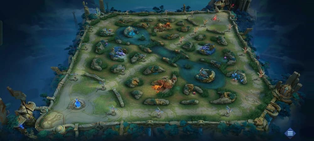 Land of Dawn 5v5 Map Layout